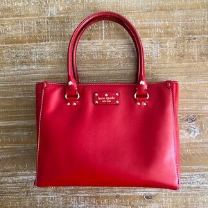 Kate Spade Wellesley Red Quinn Shoulder Bag